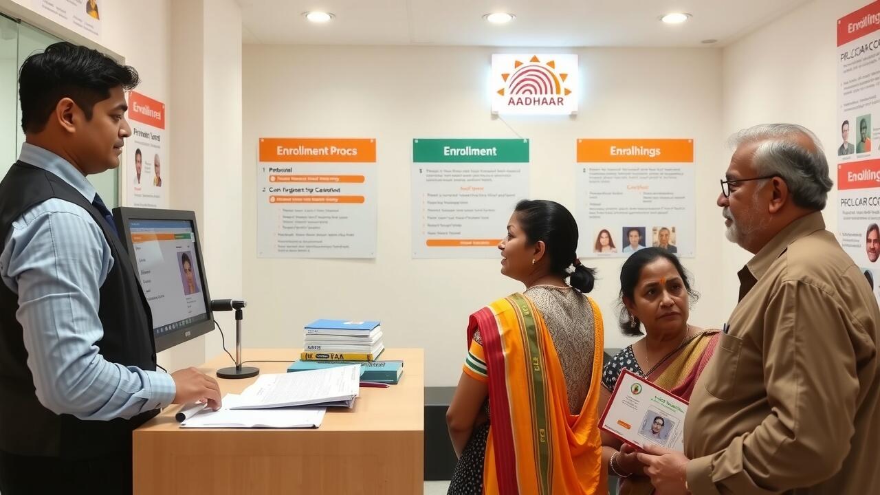 Who is eligible for Aadhar enrollment?